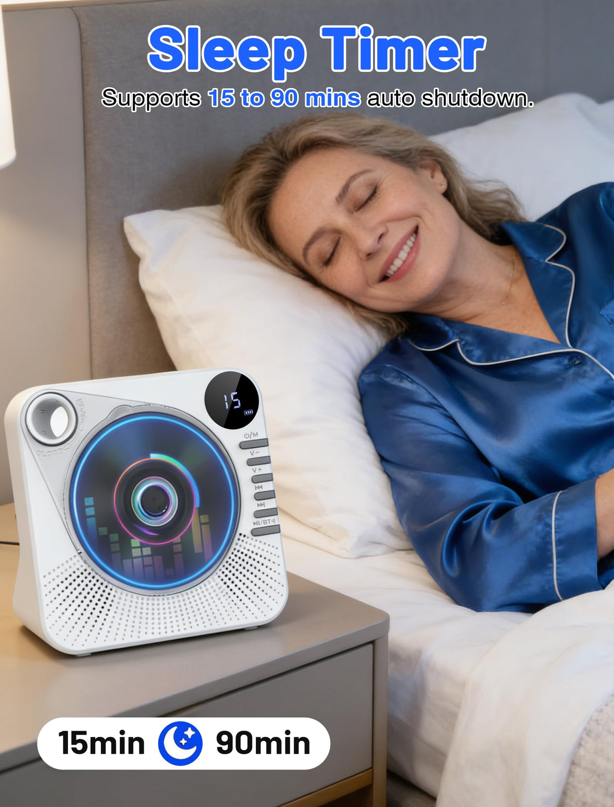 Portable CD Player with Speakers I2329