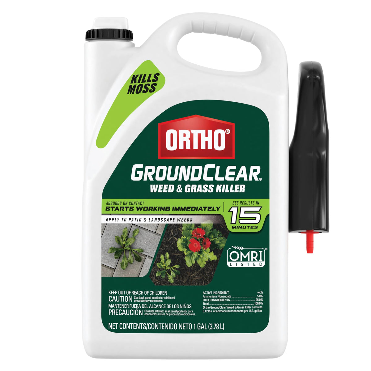 Weed & Grass Killer with Comfort Wand, 1 gal. B166