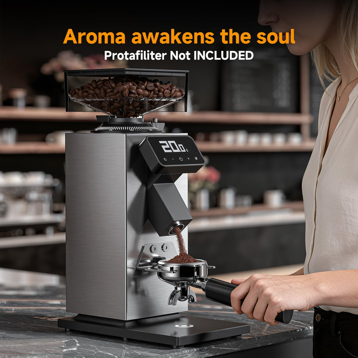 64mm Flat Burr Coffee Grinder W751367