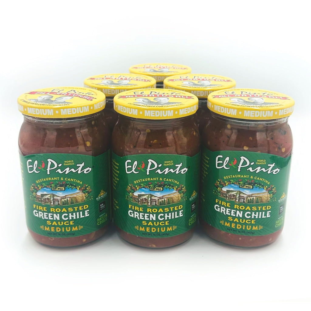 Green Chile Sauce Medium 16 Ounce Pack of 6 M253