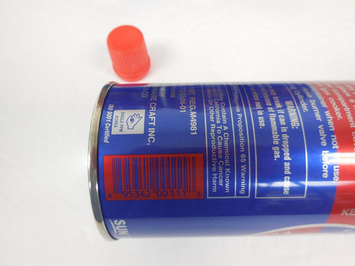 3 Pack 8oz Butane Fuel Can Cartridge Z60388
