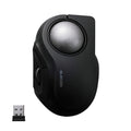 Wireless Trackball Mouse, Bluetooth and USB 2.4GHz, Silent Click, Compact Q30421