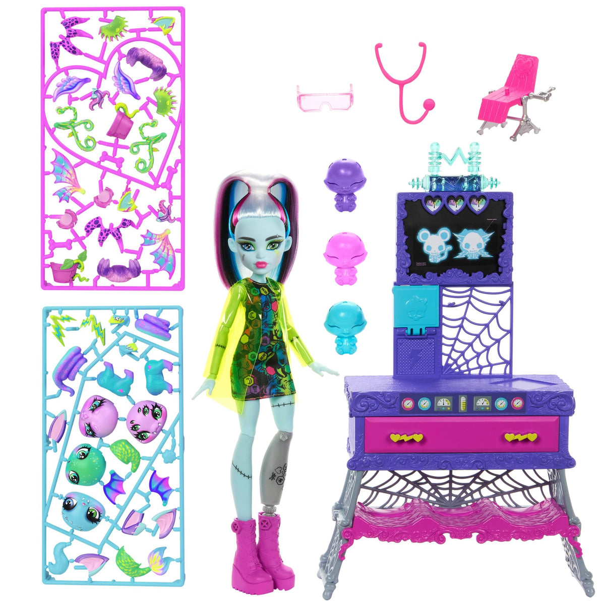 Make-A-Monster Pet Playset with Doll W30522