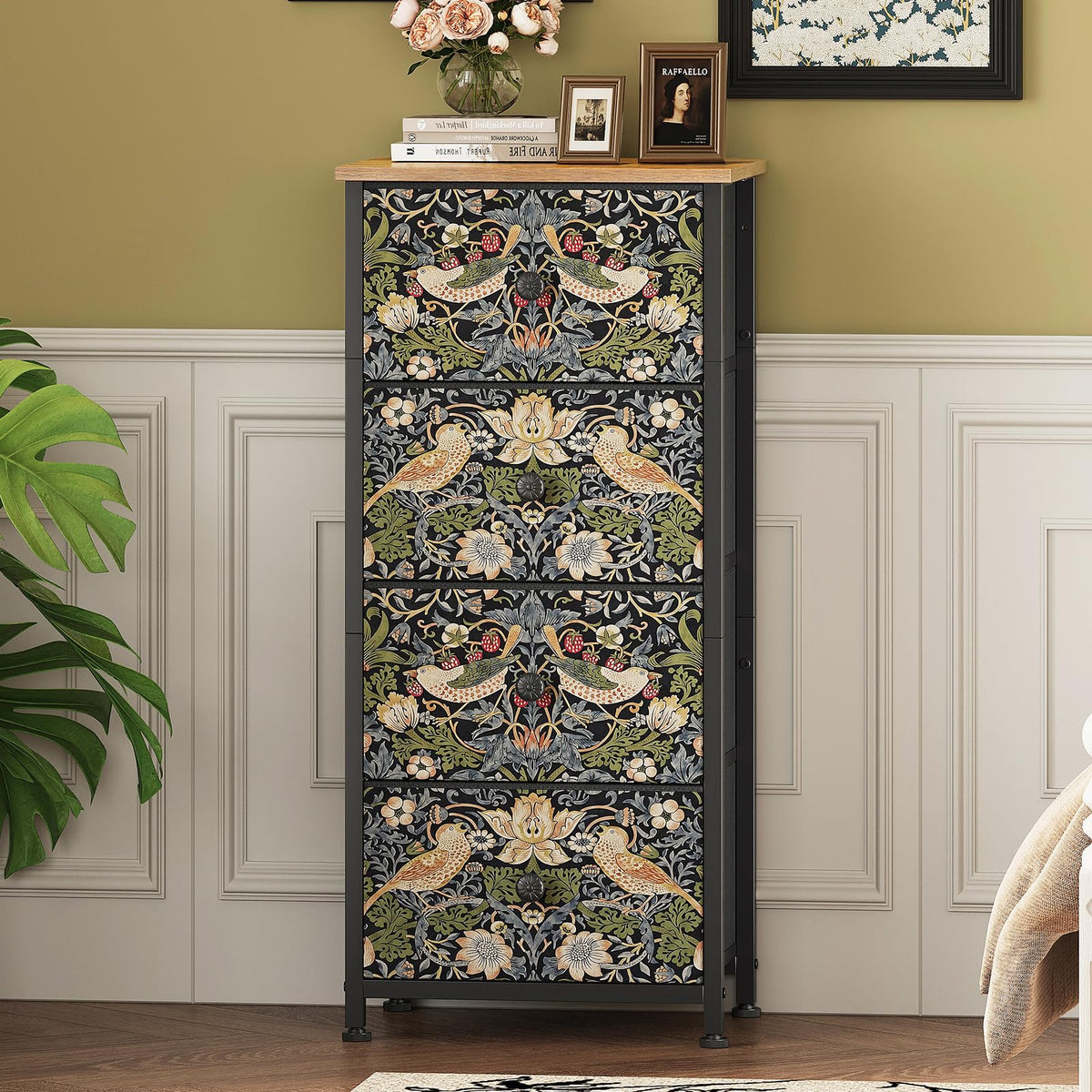 Brown 4 Drawer Dresser X3640