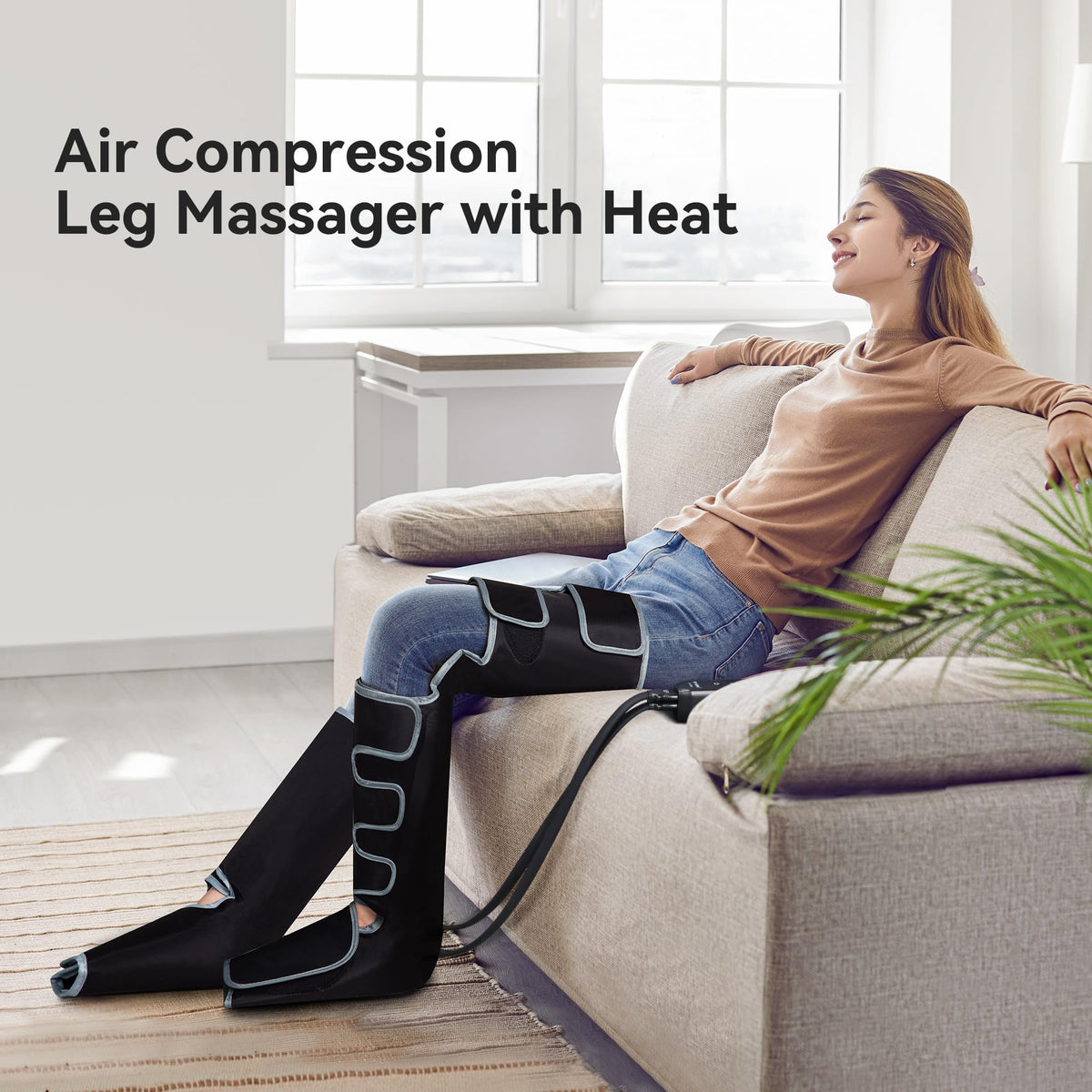 Leg Massager with Heat and Air Compression H873