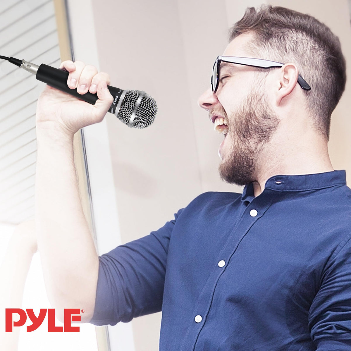 4-Pack Unidirectional Handheld Dynamic Microphone with XLR Cable Y37914