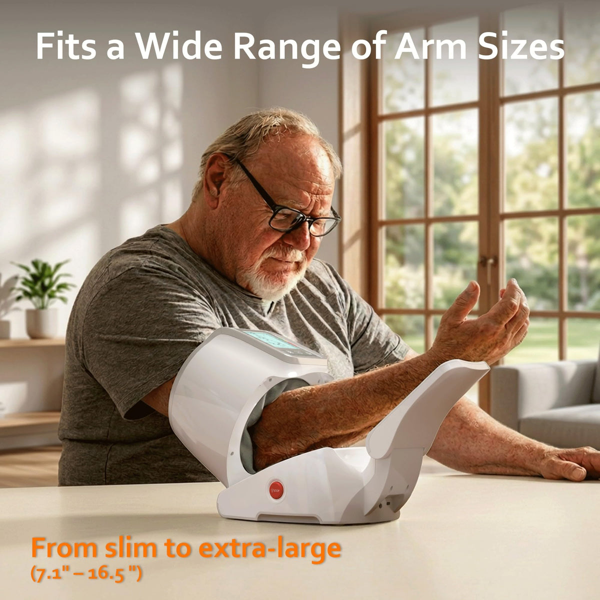 White Upper Arm Blood Pressure Monitor L72413