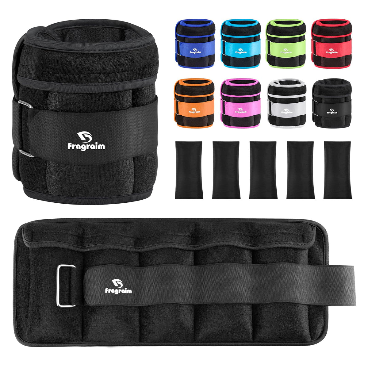 Adjustable Ankle Weights with Removable Weight W440815