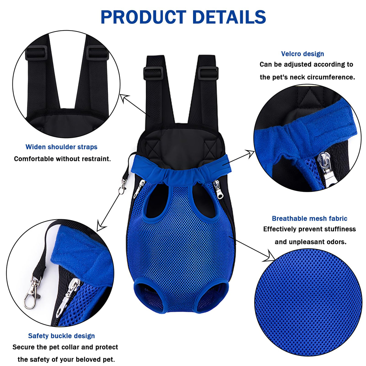 Adjustable Pet Carrier Backpack F614