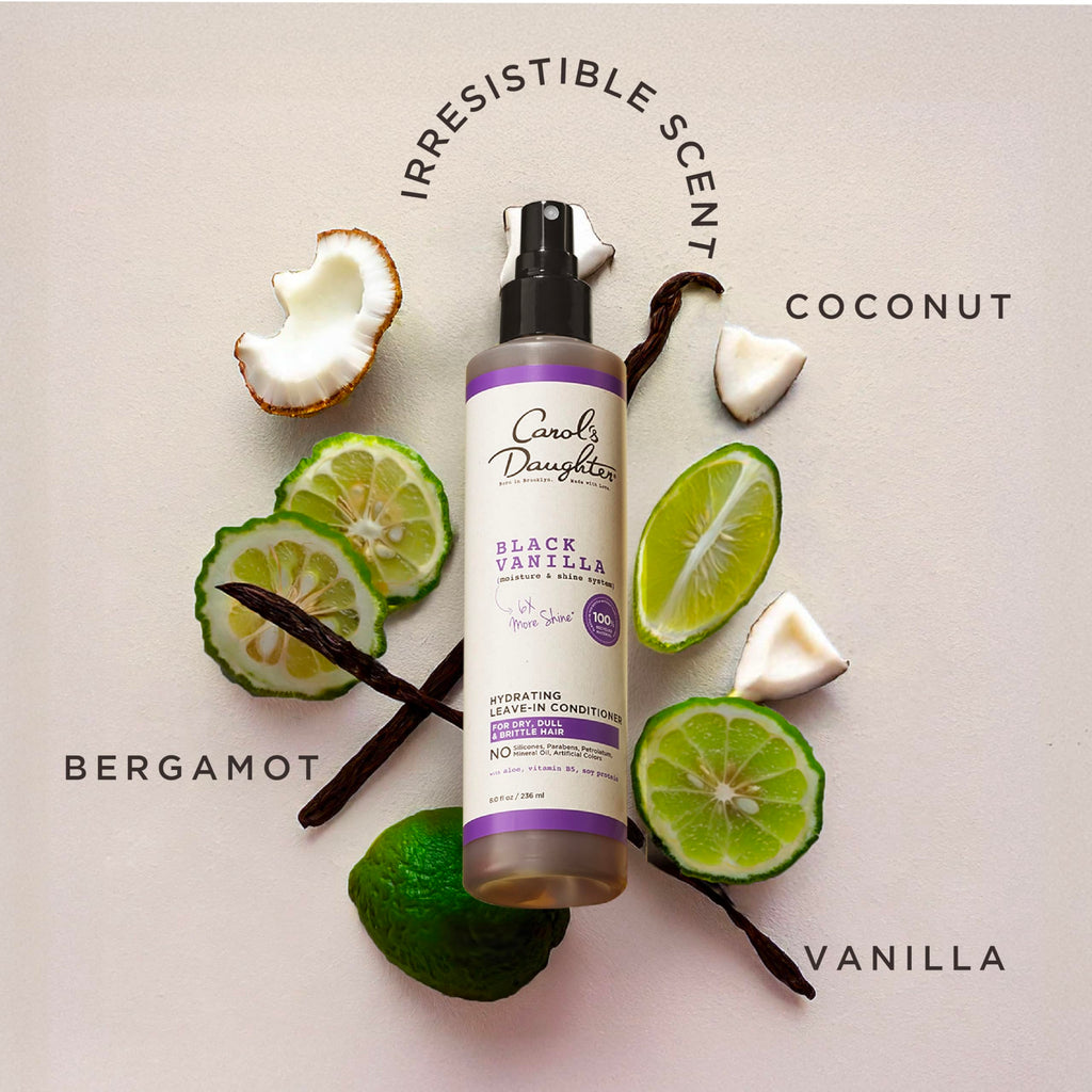 Black Vanilla Leave In Conditioner 8 Fl Oz W5119