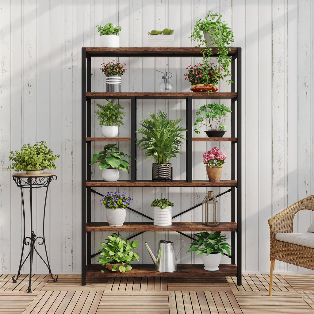 6 Tier Industrial Bookshelf G7634