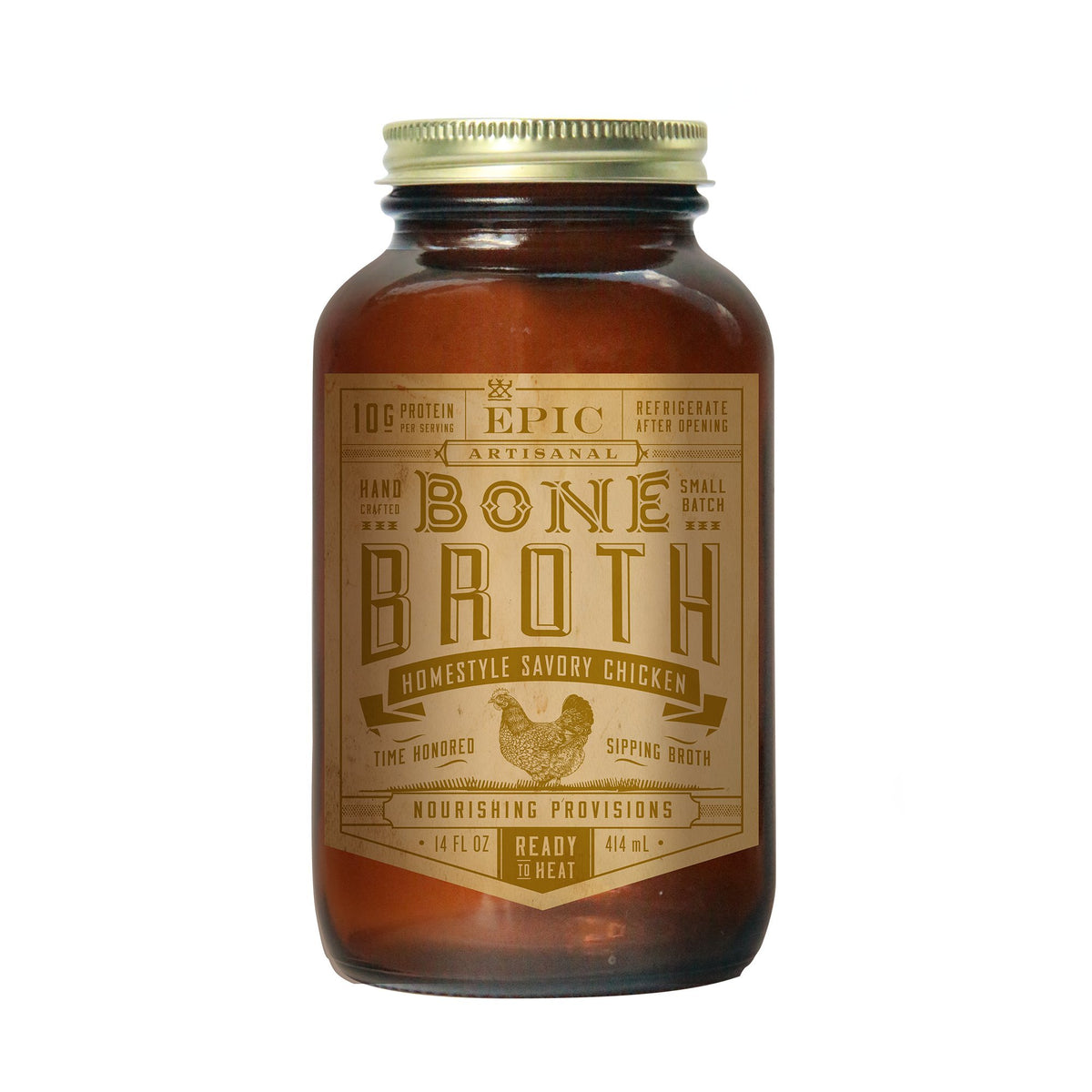 Homestyle Savory Chicken Bone Broth 14 oz. 3 Pack S65861