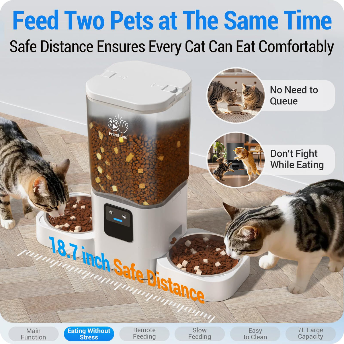 Automatic Cat Feeder 5G WiFi 29 Cup P367807