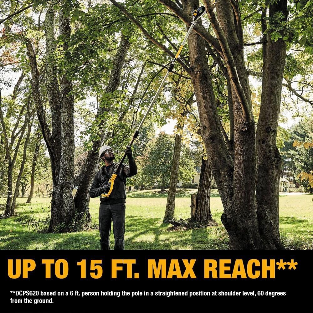 Cordless Pole Saw and Pole Hedge Trimmer Combo Kit R880