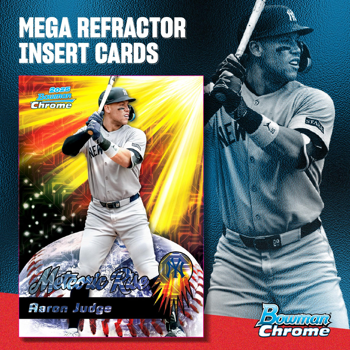 2025 Bowman Chrome MLB Baseball Mega Box A3330