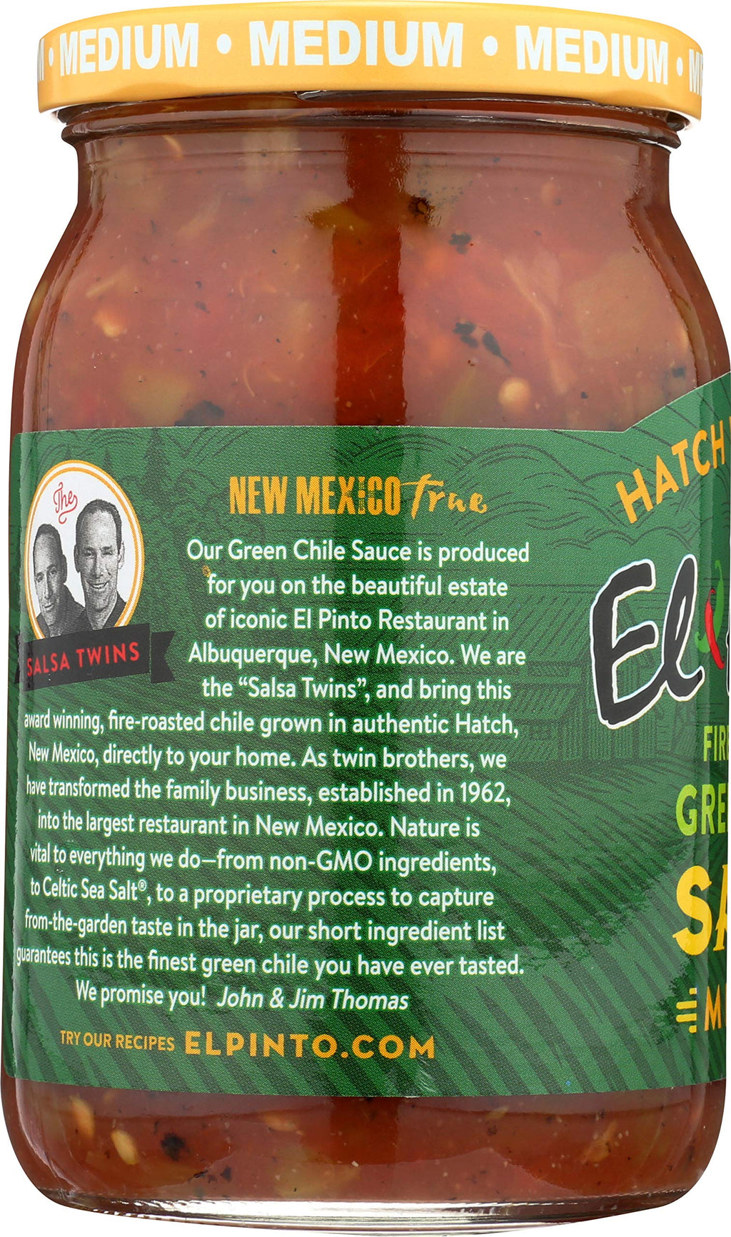 Green Chile Sauce Medium 16 Ounce Pack of 6 M253