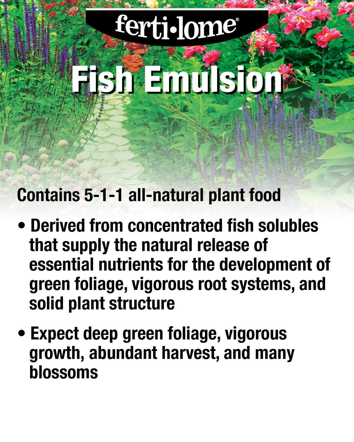 Fish Emulsion Fertilizer 5-1-1, 32 oz A278231