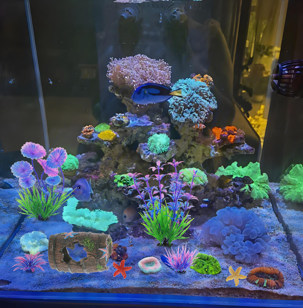 9 Pcs Fish Tank Accessories Y185